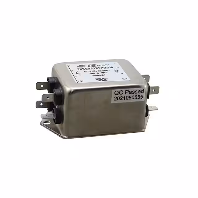 10KEBS1BFPDDM TE Connectivity Corcom Filters  Netzfiltermodule